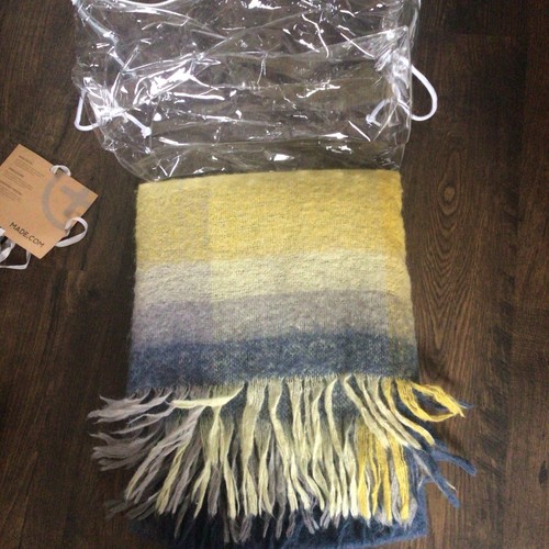 Blues yellow check - blues, made.com