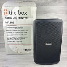 The Box Active Live Monitor Speaker Powered Stage Audio – Tested, Read Desc
