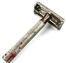 Vintage 1948-49 Gillette Super Speed DE Safety Razor (No Date Code)