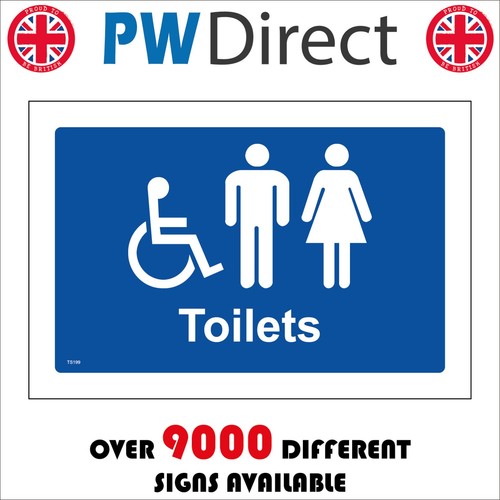 Sign male female disabled - male,