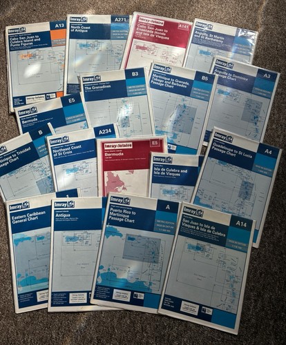 Imray nautical charts bundle - charts,