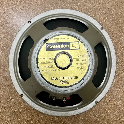 Vintage 1972 celestion g12s - vintage,