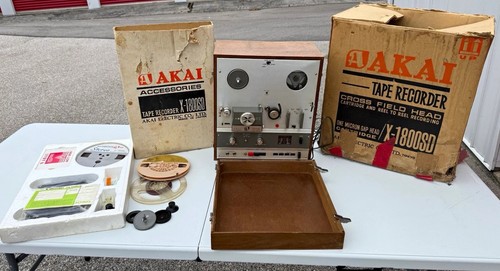 Vtg akai 1800sd - akai, reel