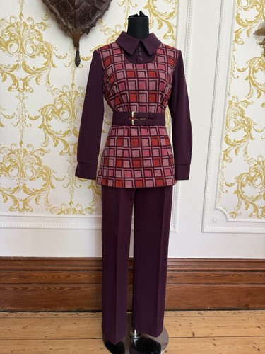 Vintage 1960s wool trouser - wool,