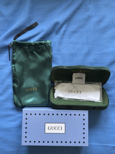 Gucci glasses leather - gucci,