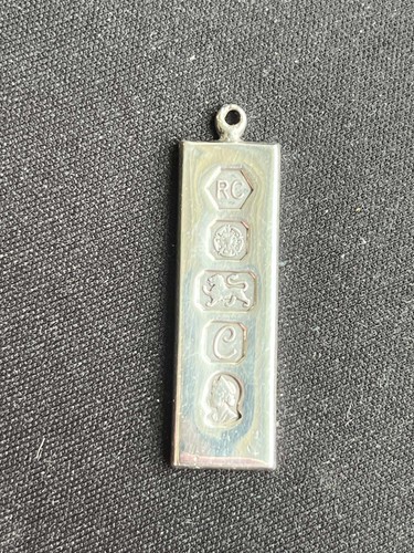 1977 sterling silver ingot