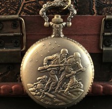 Military Design Bronze Quartz