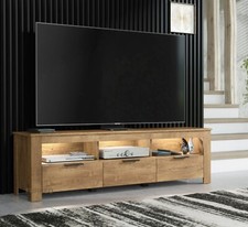 TV Stand Dark Oak Effect 170cm