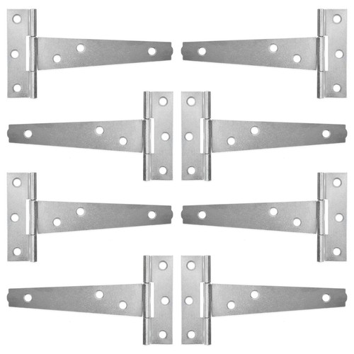 Zinc tee hinges galvanised - x,