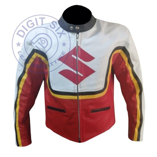Suzuki red motorbike jackets - suzuki,