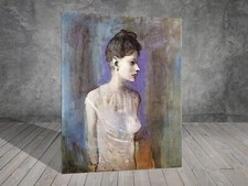 Pablo Picasso Girl in a Chemise CANVAS PAINTING ART PRINT 1292