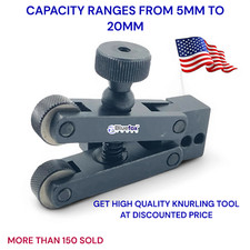 Knurling Tool V Clamp Type