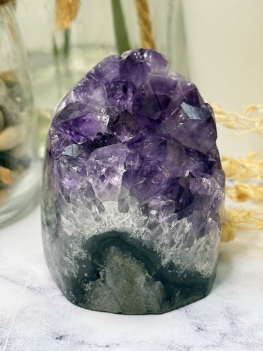 Amethyst crystal stone - crystal,