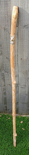 Wooden walking stick - stick/cane, with