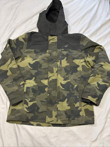 Hollister men green camo - xl,