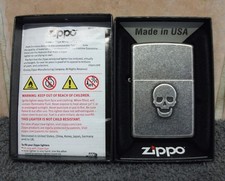 Zippo - Stamped out Skull -