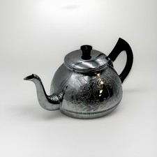 Swan Brand Carlton Ware 6" Aluminum Tea Pot            B11