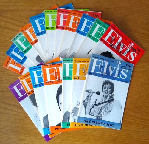 Elvis monthly issue - elvis, bundle