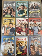 Scrubs TV Show The Complete Collection Season 1-9 DVD Box Set