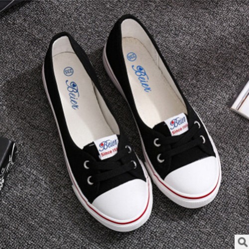 Womens ladies canvas shoes - canvas,