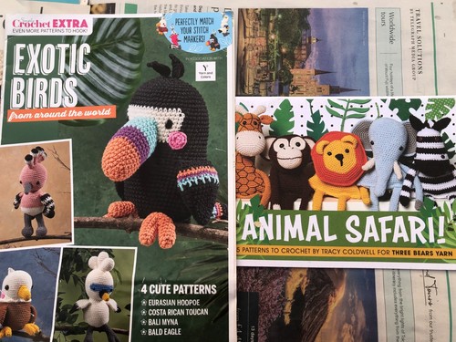 Crochet toy booklets - 2,