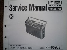 NATIONAL PANASONIC RF-909LB