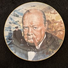 Winston Churchill Plate Hamilton Collection