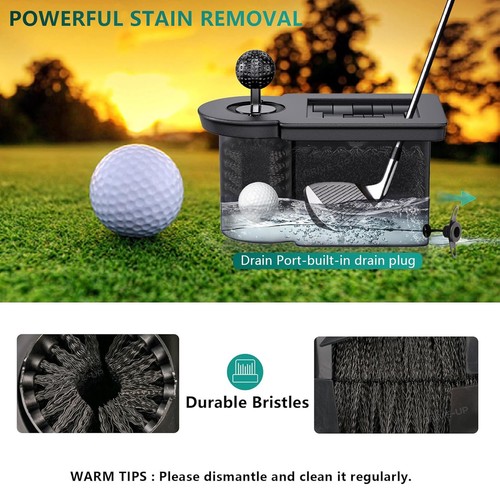 Cart ball washer - washer, club