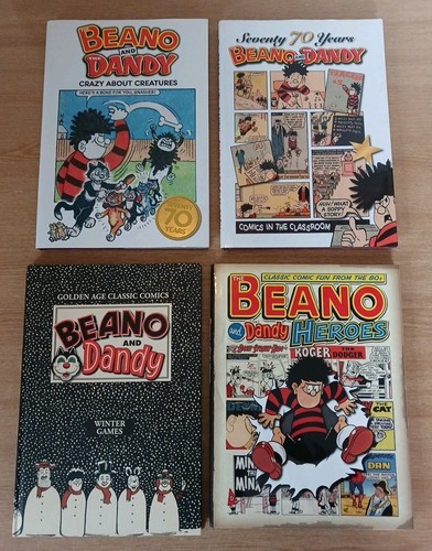 Lot four beano and - of, dandy