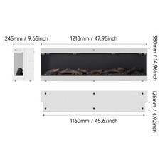 Electric fireplace 3d - electric,