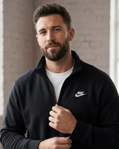 Nike club zipped high neck - zipped,