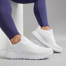 Skechers Womens Trainers Go Walk Joy Aurelia Trainers White Size 3-9