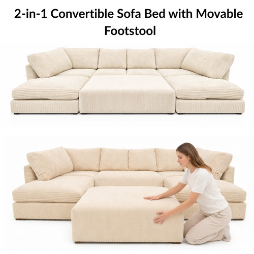 Cinema shape sofa jumbo cord - shape,
