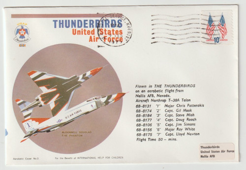 1975 usa flown cover - flown,