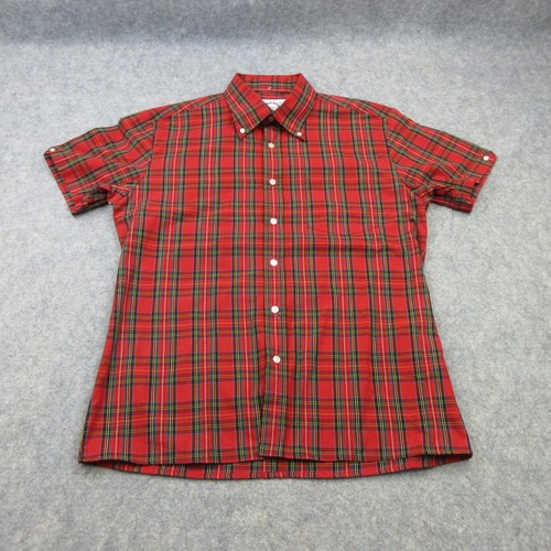 Brutus shirt mens red - red, check