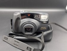 Vintage Pentax Zoom 105-R 35mm Point and Shoot Film Compact Camera with Case