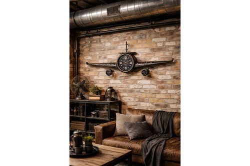 Aeroplane clock - aeroplane,
