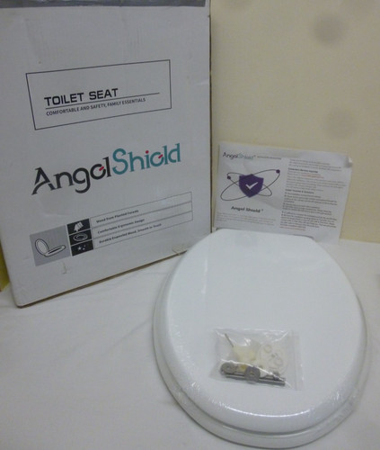 Angle shield white - shield, wooden
