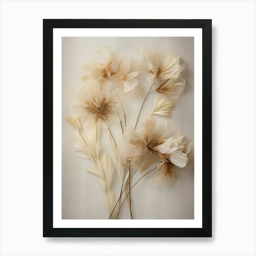 Boho dried flowers peacock - dried,