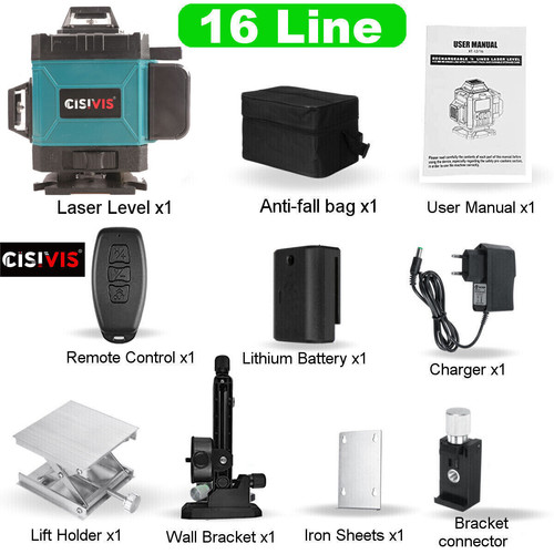 Line laser level green - 16,