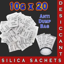 Silica Gel Moisture Sachets