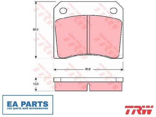 Brake pad set disc - set,,