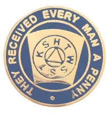 Masonic Mark Degree Penny