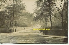 Boys playing with metal hoops on Clifton Lane Rotherham,Post 1905. R.P.P.C B7814