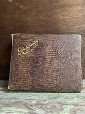 Antique Photo Albumn Depicting