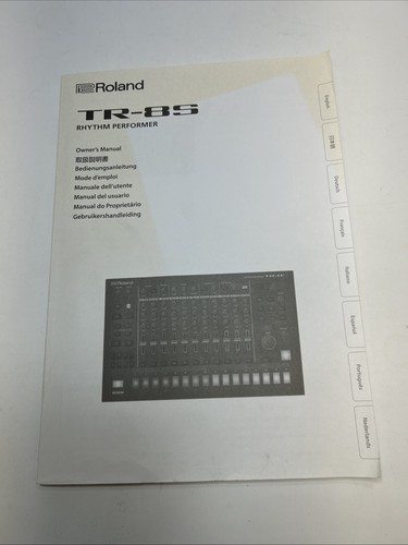 Roland rhythm performer - tr-8s,