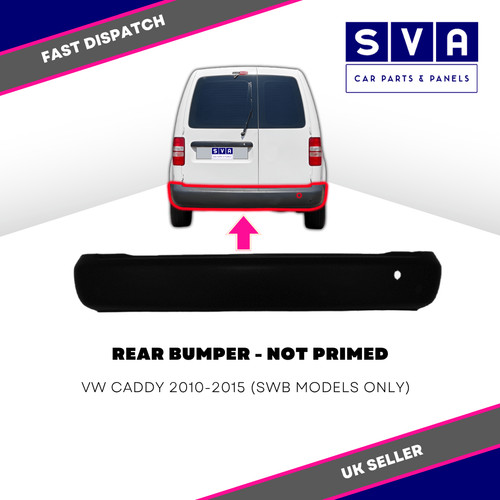 Caddy rear bumper - caddy, 2010-2015
