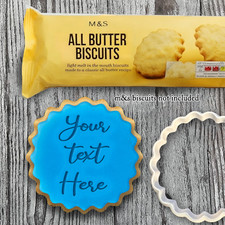 Custom Birthday Cookie Stamp +