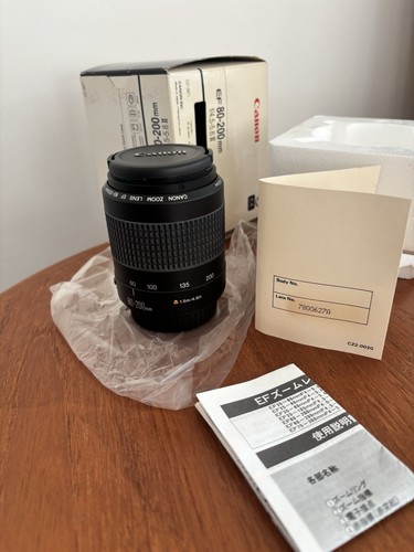 New canon 200mm - new, 80-200mm