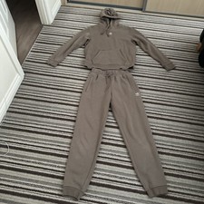 Adidas Women’s Brown Tracksuit, Top Size Uk 8 And Joggers Size 6